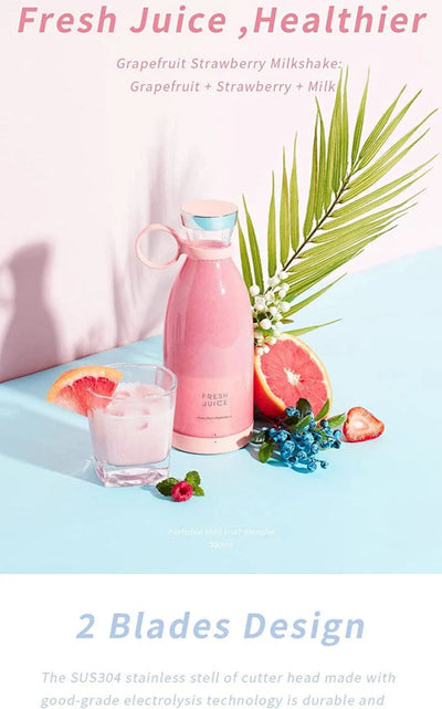 Electric Portable Mini Juicer Bottle